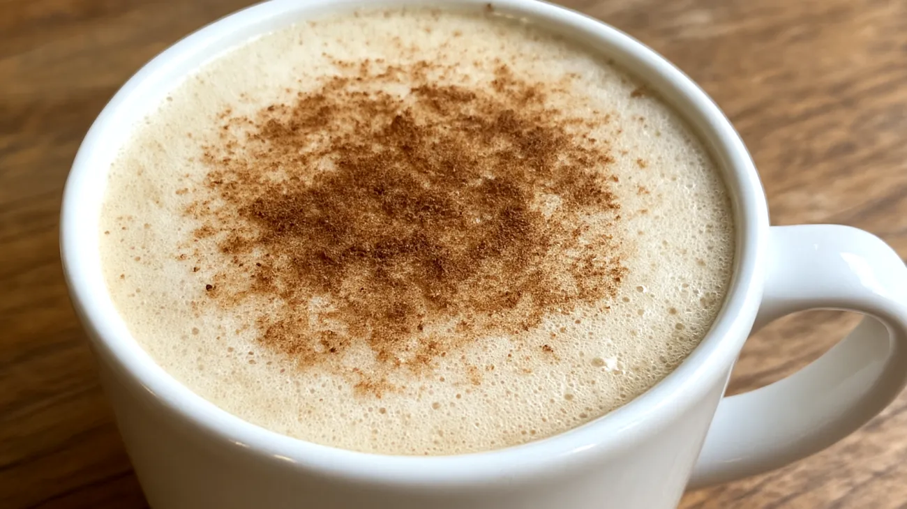 Ashwagandha-Latte mit Mandelmilch und Zimt"