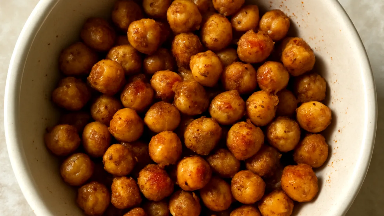 Geröstete Kichererbsen mit Gewürzen (Leblebi)"