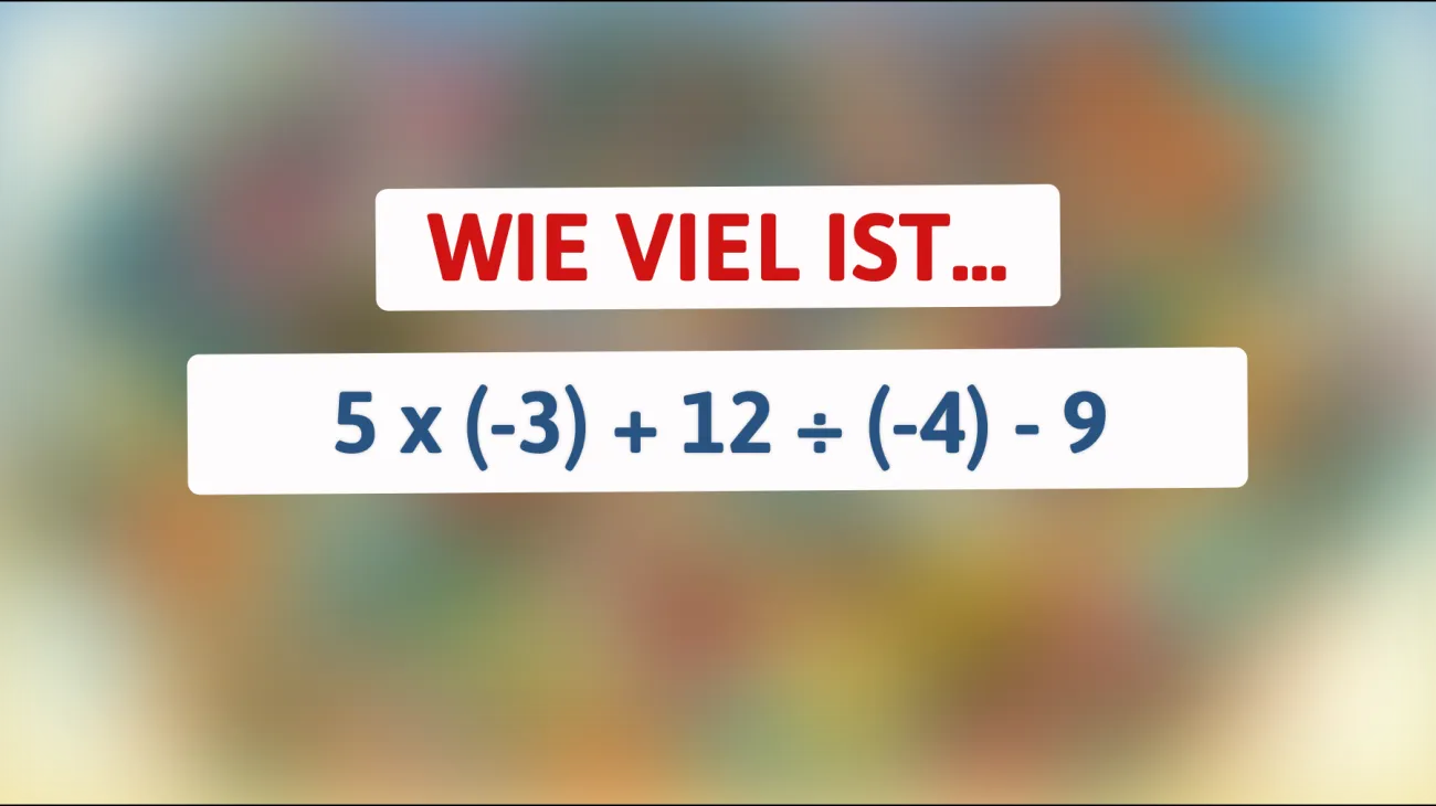 Nur 1 von 100 Menschen kann dieses mathematische Rätsel lösen – gehört dein Verstand zu den scharfen Köpfen, die die Lösung finden?"