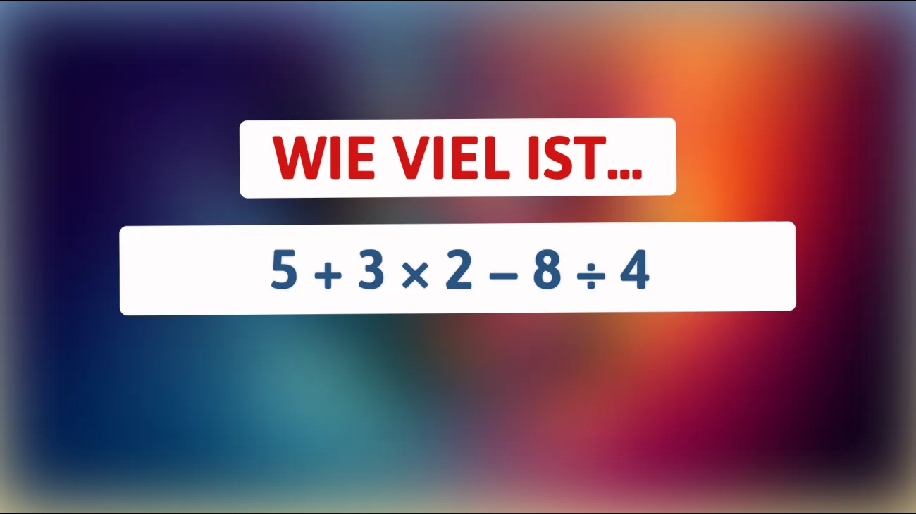 Nur echte Genies knacken dieses einfache Mathe-Rätsel: Bist du klug genug?"