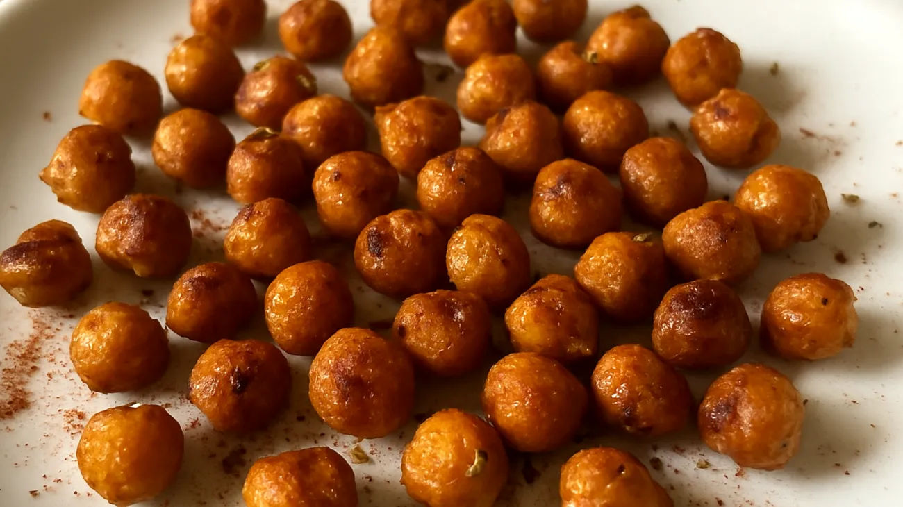 Geröstete Kichererbsen mit Gewürzen (Ceci tostati speziati)"
