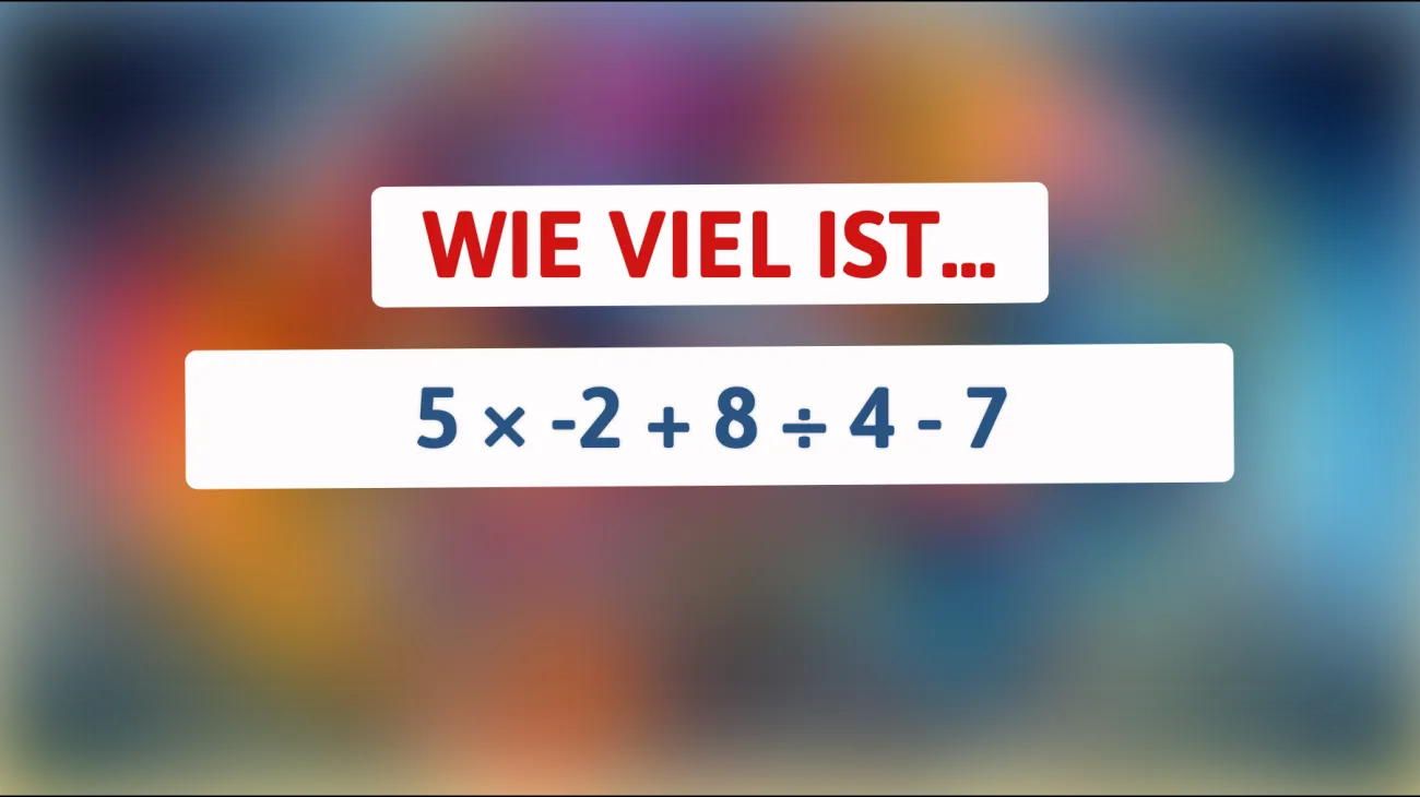 Teste dein Gehirn: Kannst du dieses mathematische Rätsel lösen? Nur 1 von 100 schafft es!"